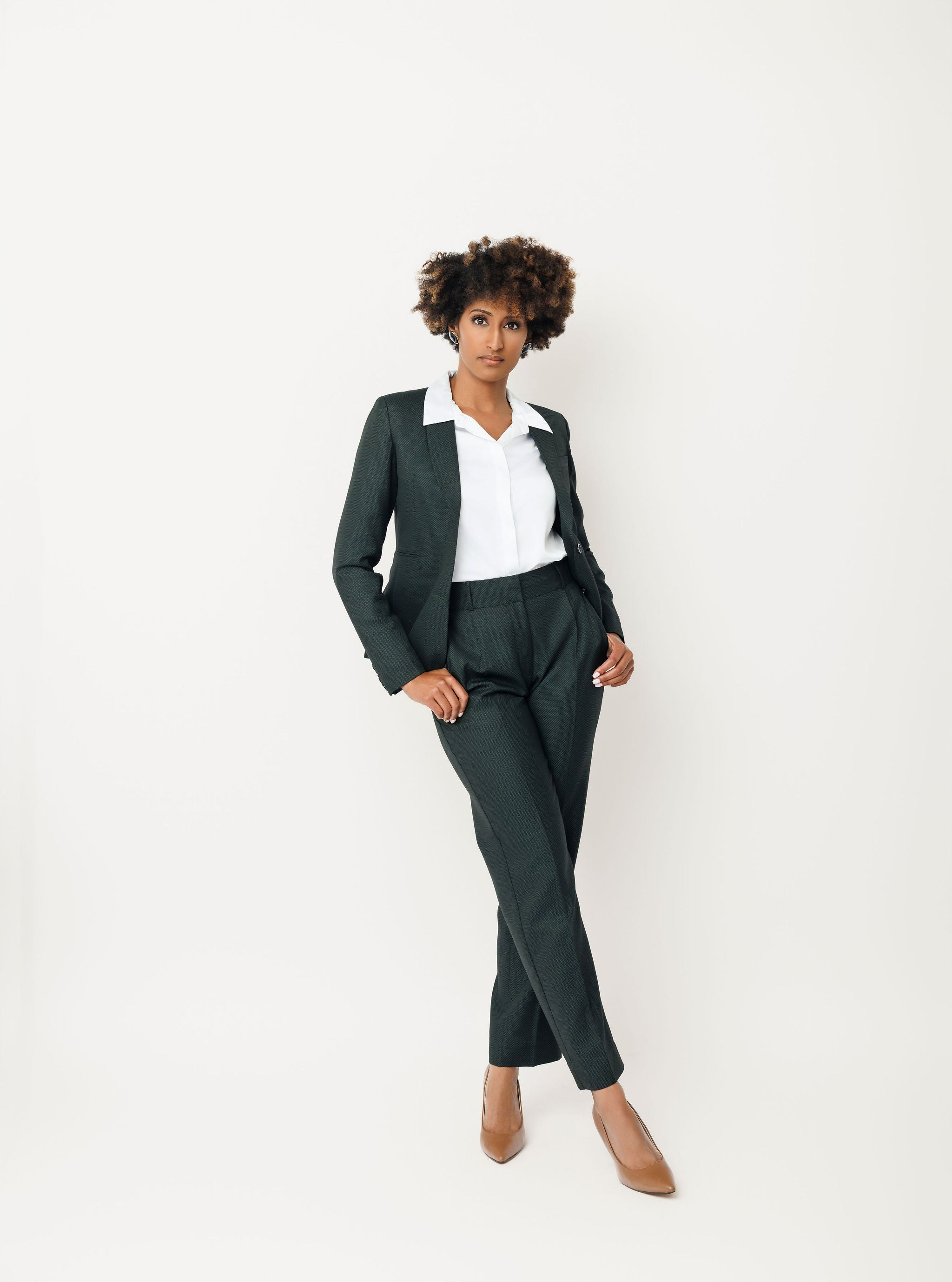 Emmy Pant in Ivy